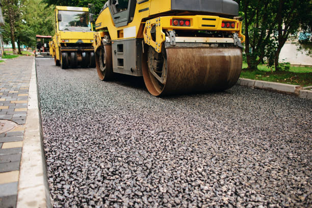 Permeable Paver Driveway in Briggs, OK